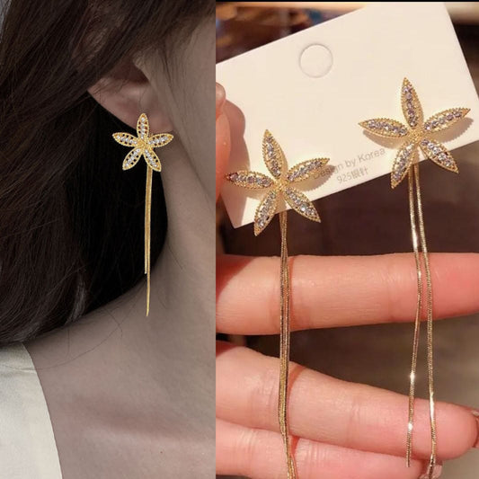 korean star drop earring