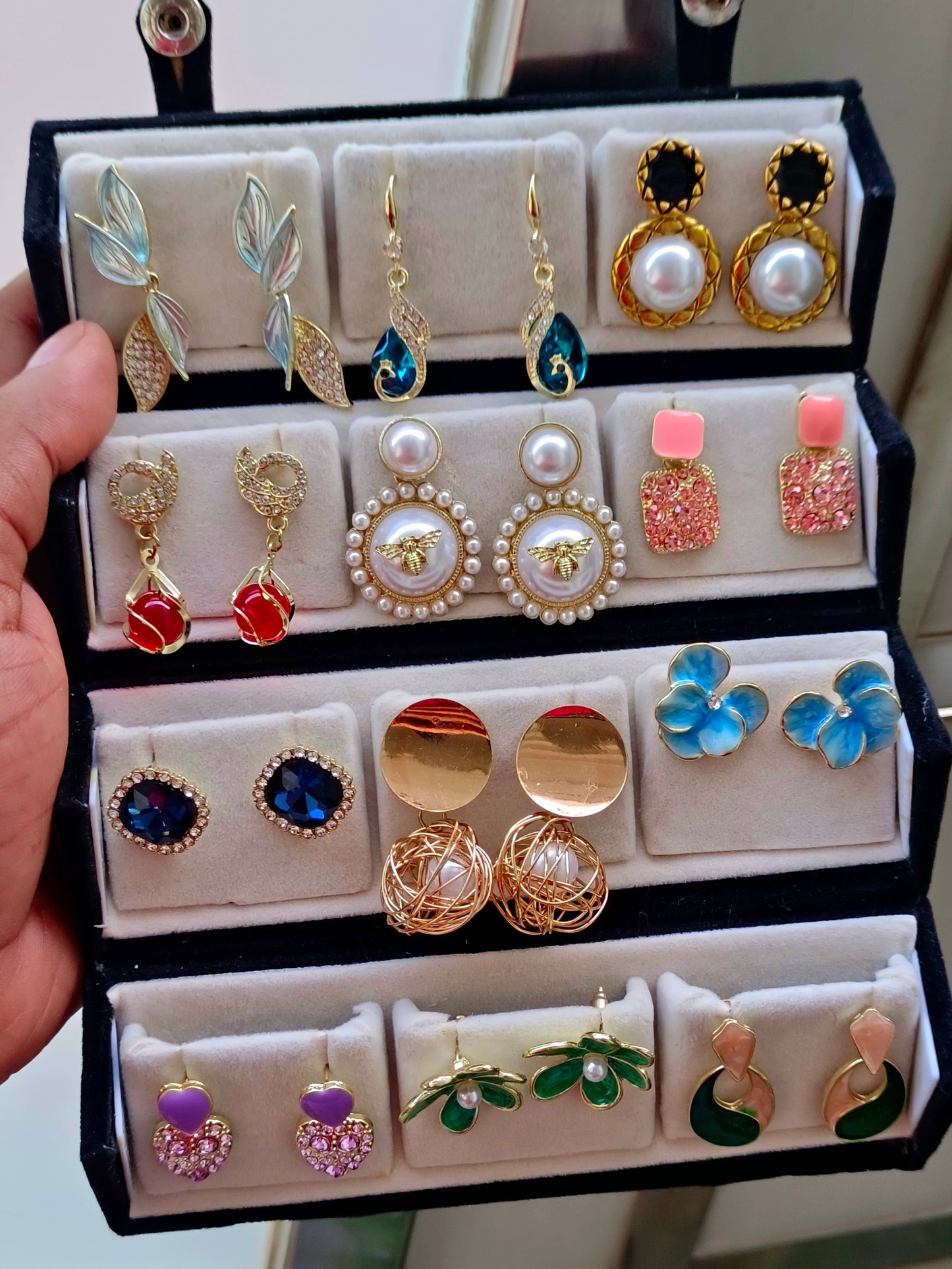 Korean beautiful Earrings pack of 12