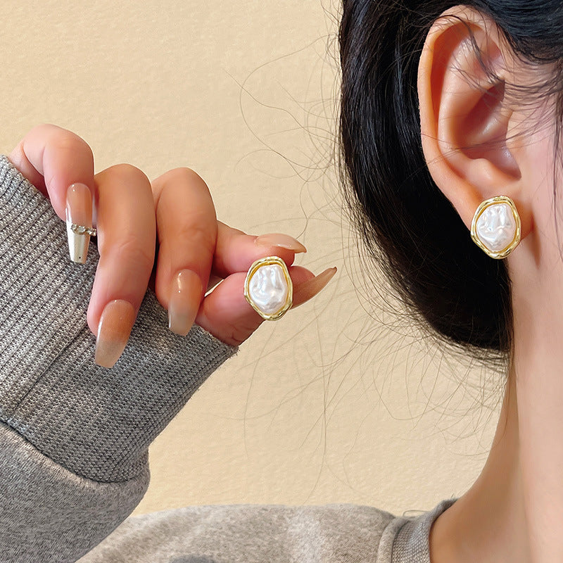 Korean Luxurious White Premium Stone Earring3