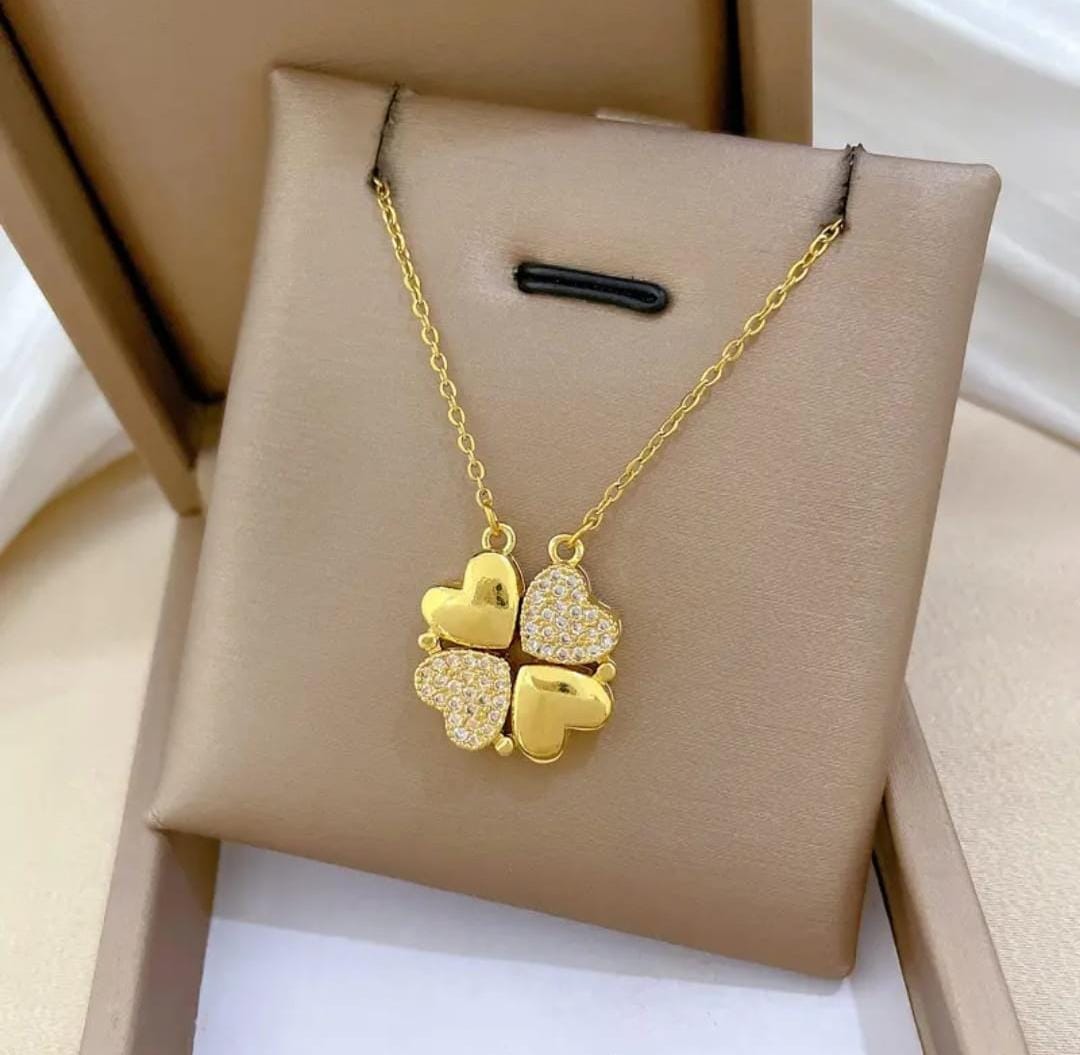 Korean Luxurious Flower anti Tarnish Pendant