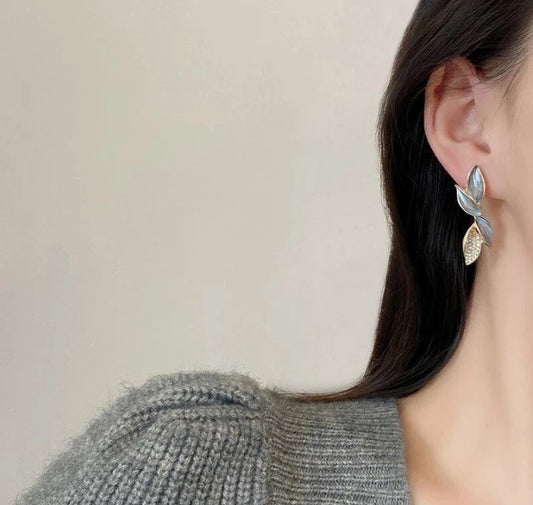 Korean Premium leaf Earring