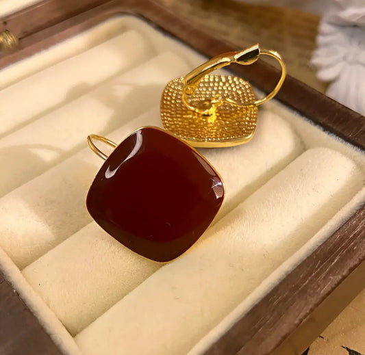 Korean Square premium Earring