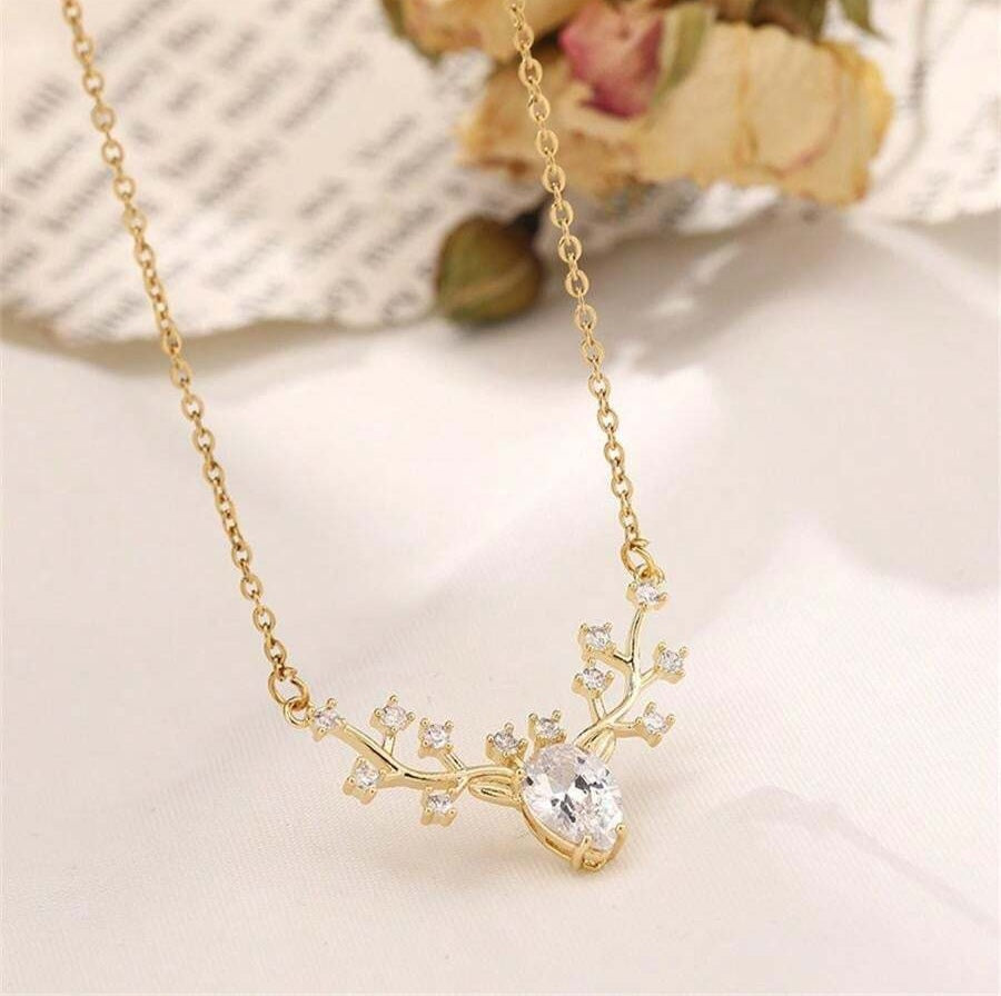 Korean Luxurious  Diamond stone Pendant