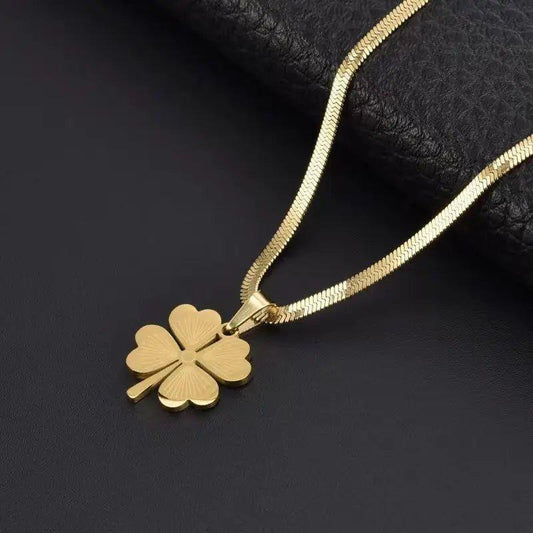 Korean Premium Flower Pendant Necklace