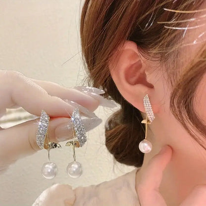 korean luxurious beautiful Earring