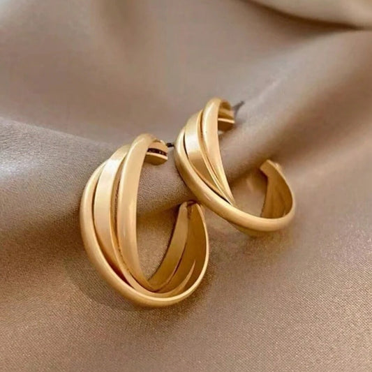 Korean gold Luxurious Earring