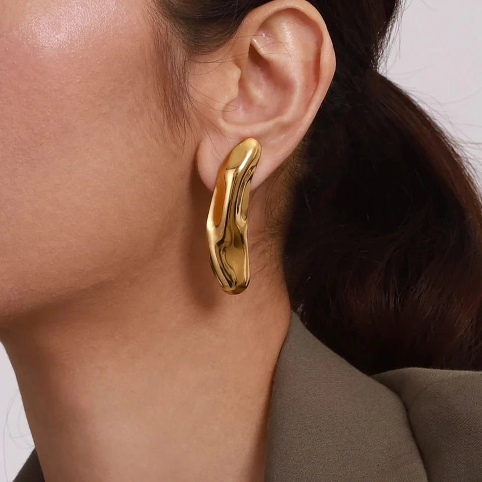 18k Gold Anti-Tarnish beautiful Earring for women