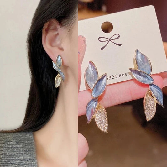 Korean Premium leaf Earring