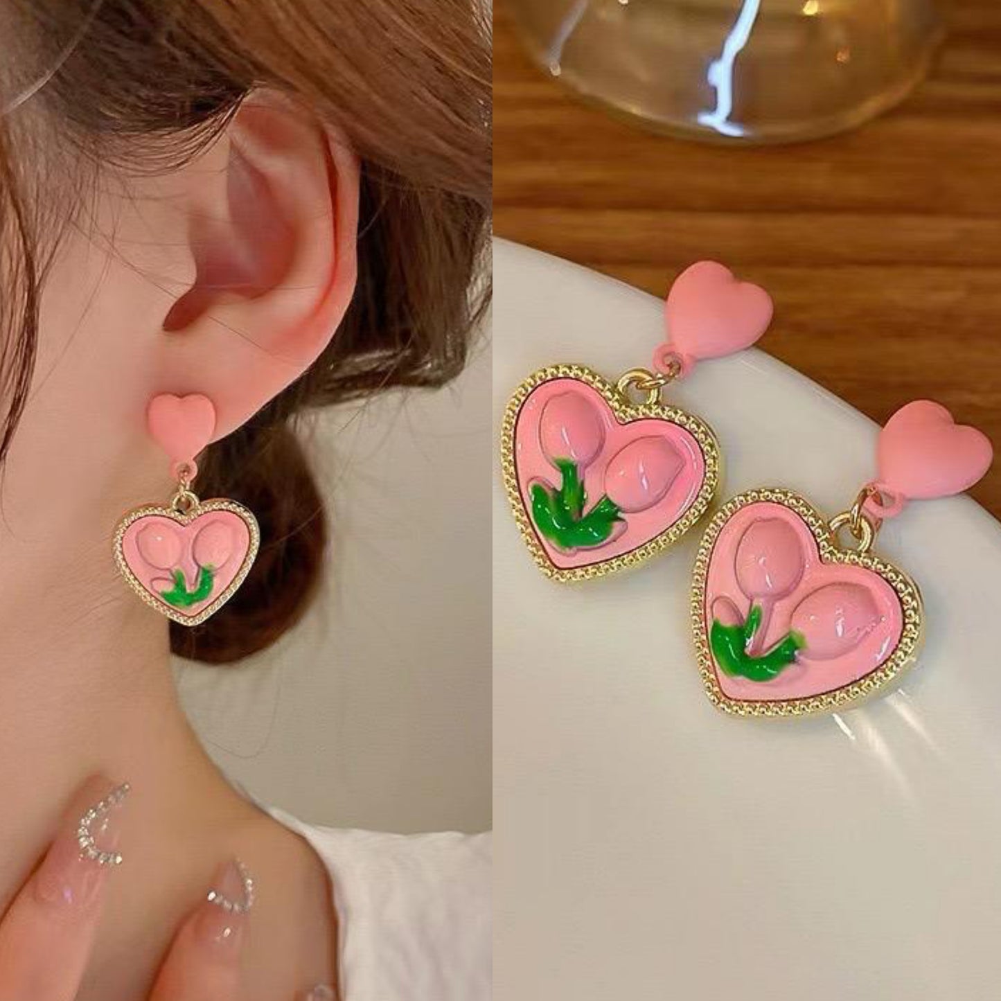 Korean beautiful cute Earring