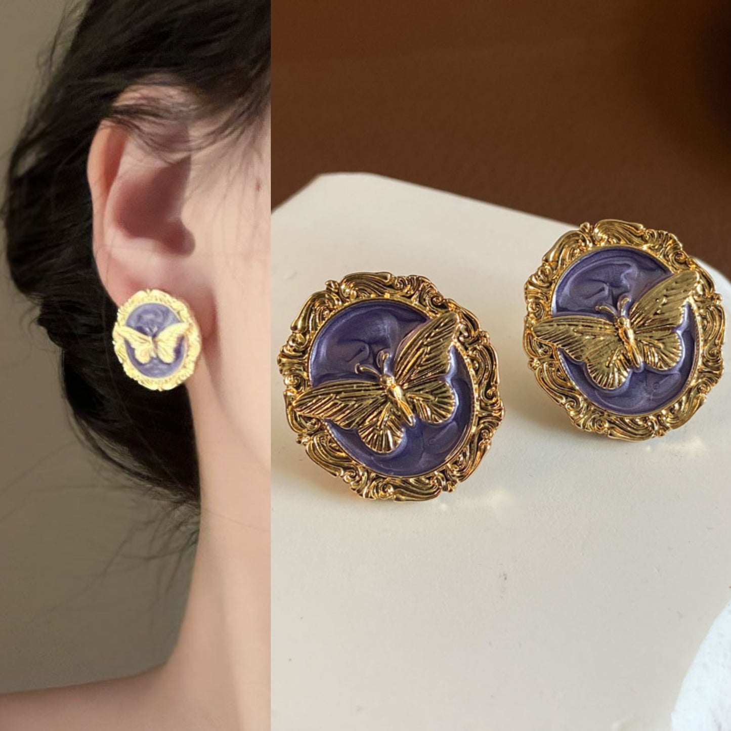 korean cute unique Earring