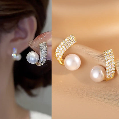 Korean stunning zircon Earring
