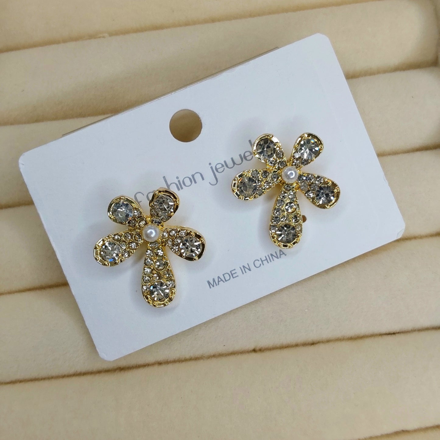 Korean beautiful Diamond stones Earring