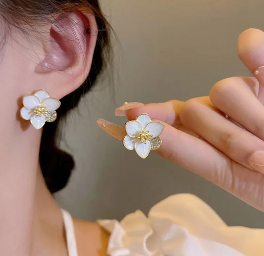 Korean Flower cute Earring