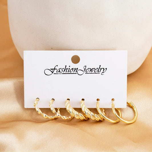 Golden Combo Earring