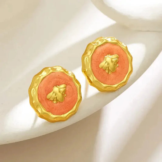 korean anti tarnish hot earring