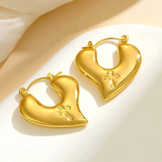 korean cute anti tarnish earring