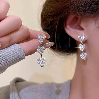 Korean Luxurious Zirconia Earring