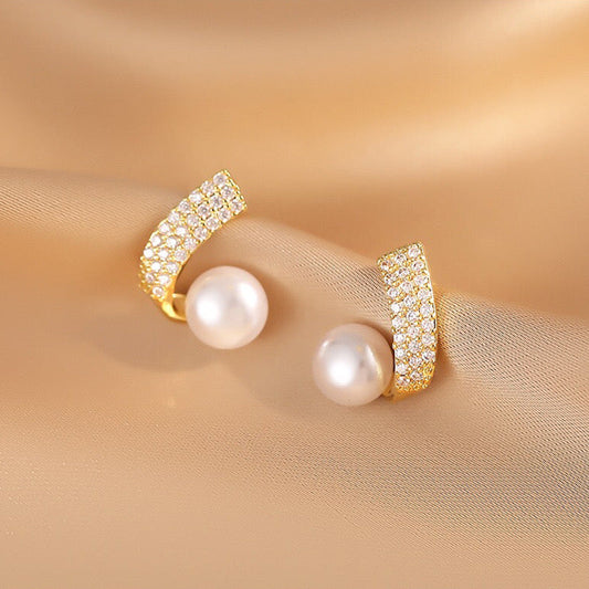 Korean stunning zircon Earring