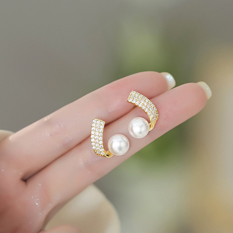 Korean stunning zircon Earring