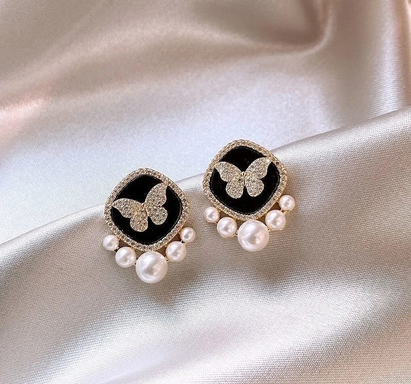 Korean Luxurious Butterfly Earring