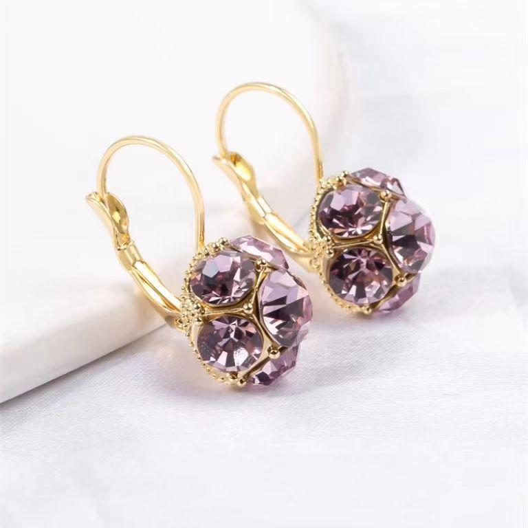 Korean Crystal Zircon Earring