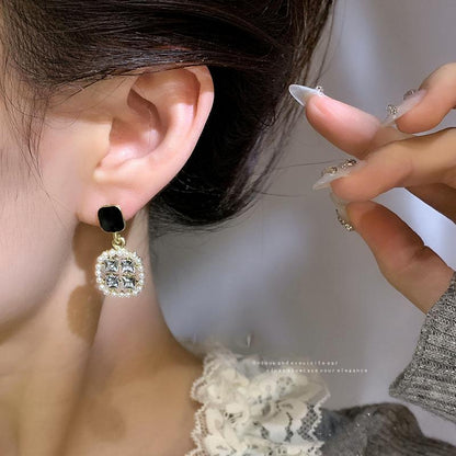 korean luxurious Crystal Earring
