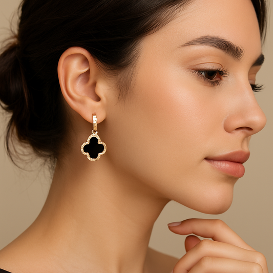 Korean Luxurious Stone Zirconia Gold Earring3