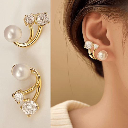 Korean Luxurious Cute Stud Zirconia Earring