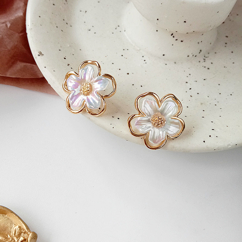 Korean Flower cute Earring