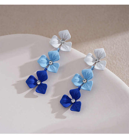Korean Unique beautiful flower Earring