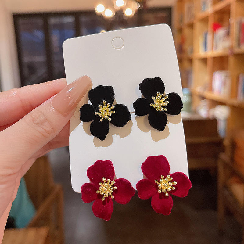 Korean Flower Beautiful Earring