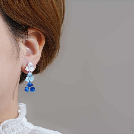 Korean Unique beautiful flower Earring