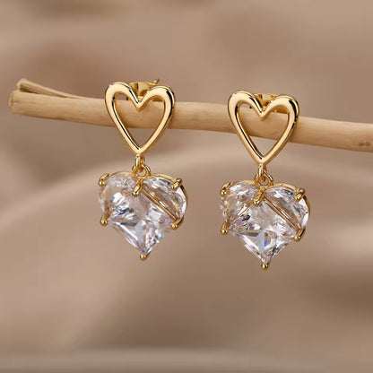 Korean Luxurious Diamond Earring
