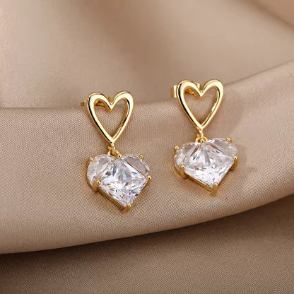 Korean Luxurious Diamond Earring