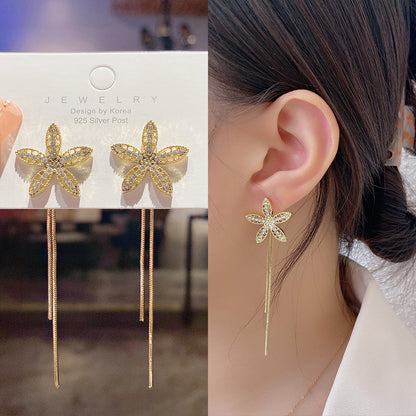 korean star drop earring