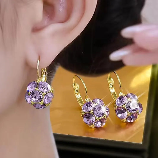 Korean Crystal Zircon Earring
