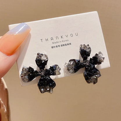 Korean Premium Flower stone Earring