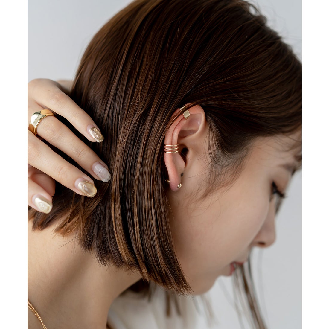 korean beautiful pack of 3 Earring