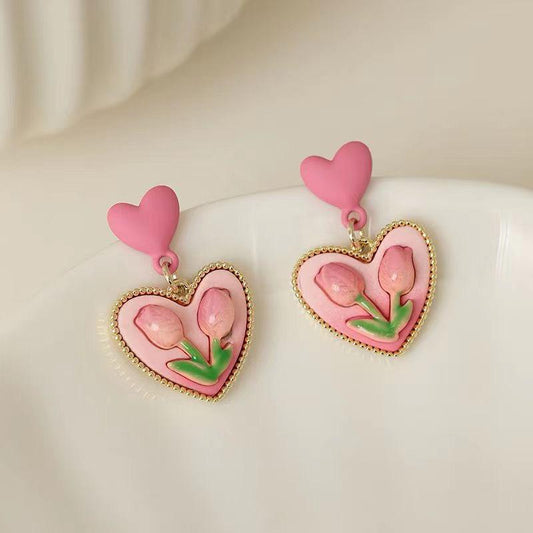 Korean beautiful cute Earring