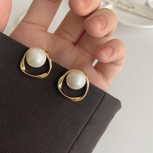 Korean trendy pearl Earring