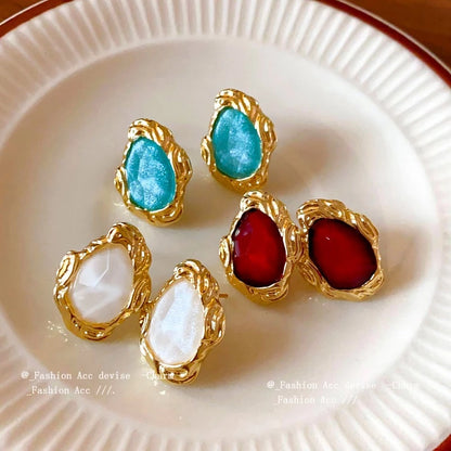 Korean red beautiful Earring