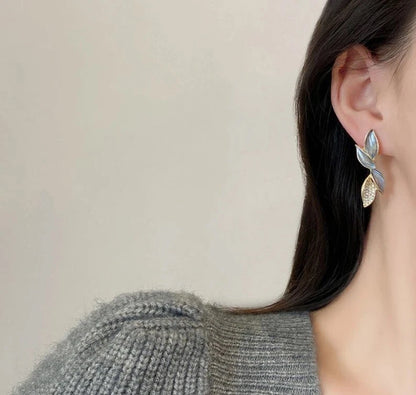 Korean Premium leaf Earring