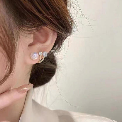 Korean Luxurious Cute Stud Zirconia Earring