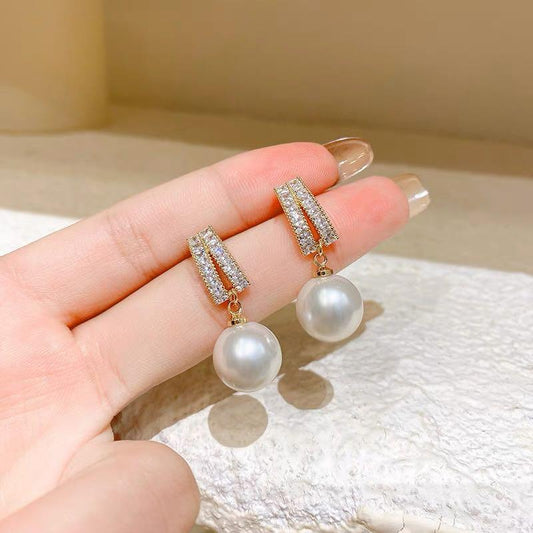 Korean zirconia beautiful Earring